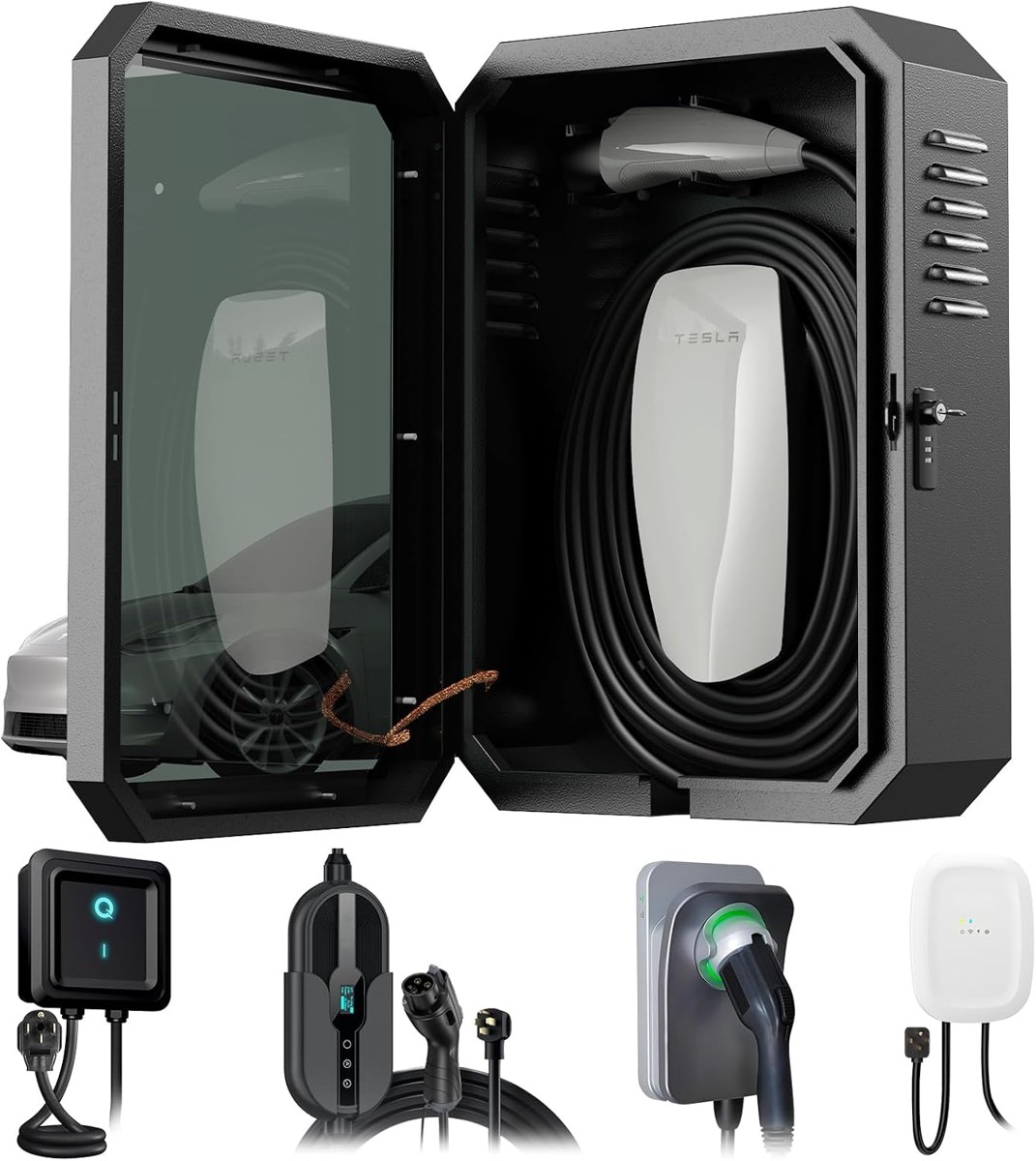YONZEE Wall-Mounted EV Charger Protection Box